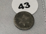 1856 3 Cent Silver