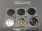 Lot of 6 Ike Dollars
