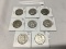Lot of 8 1952-D, 53-D, 54-D, 57-D, 58-D, 59-D, 60-D, 61-D Franklin Half Dollars