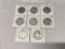 Lot of 8 1952-D, 53-D, 54-D, 61-D, 62-D, 63 (2)  63-D Franklin Dollars