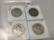 (4) 1917, 1917-S Walking Liberty Halves