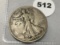 1935 Walking Liberty Half