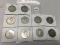 Lot of 10 Assorted Date Walking Liberty Halves
