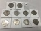 Lot of 10 Assorted Date Walking Liberty Halves
