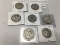 (7) 1943 Walking Liberty Halves