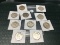 Lot of 10 1964 Kennedy Half Dollars