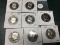 Lot of 8 1970's Proof Kennedy Half Dollars, All Different Dates