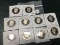 Lot of 10 1980-1989 Proof Kennedy Half Dollaras