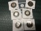Lot of 6 1999-2004 Proof Kennedy Half Dollars