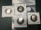 Lot of 4 1992, 1993, 1994 Proof Kennedy Half Dollars