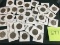 Lot of 40 1970's , 1980's, 1990's Mixed Date Kennedy Half Dollars Majority UNC