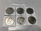 Lot of 6 Ike Dollars