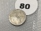 1854 3 Cent Silver