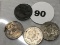 Lot of 4 3 Cent Silver