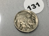 1937-D 3 Legged Buffalo Nickel