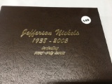 Complete Set 1938-2005 Jefferson Nickels including proof-only issues, Lightly Circulated to UNC War