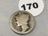 1916-D Mercury Dime