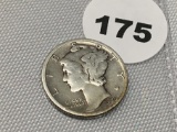 1929 Mercury Dime