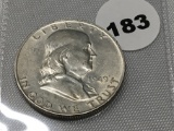 1949-D Franklin Half