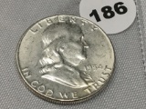 1954-D Franklin Half