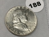 1961-D Franklin Half