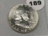 1962-D Franklin Half