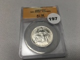 1935-S San Diego Comm Half ANACS AU58 Details