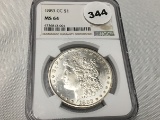 1883-CC Morgan Dollar NGC MS64