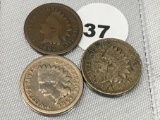 1862, 1863, 1864 Indian Cents