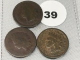 1866, 1867, 1868 Indian Cents