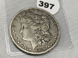1890-CC Morgan Dollar