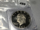 1977-S Proof Ike Dollar