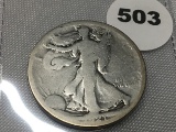 1921-S Walking Liberty Half