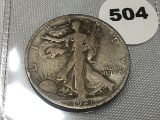 1921-S Walking Liberty Half