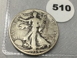 1934-S Walking Liberty Half