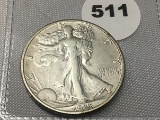 1935-D Walking Liberty Half