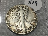 1939-D Walking Liberty Half
