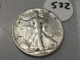 1941 Walking Liberty Half