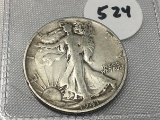 1941-S Walking Liberty Half