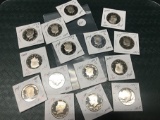 Lot of 15 (Random Date) 1980's Proof Kennedy Half Dollars