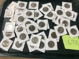 Lot of 40 1970's Mixed Date Kennedy Half Dollars, Majority UNC