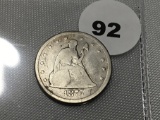 1875-CC Twenty Cent Piece
