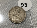 1875-S Twenty Cent Piece