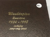 Complete Set 1932-1998 Washington Quarters, key dates, Proof & Silver Proofs