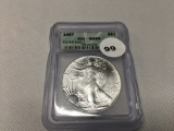 1987 Silver Eagle ICG MS69
