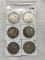 6x$ 1921,  1921-D, 1921-S Morgan Dollar