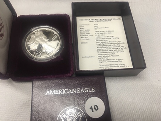 1991-S American Eagle Proof