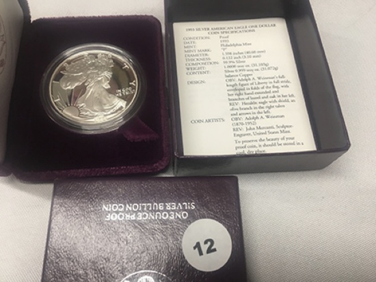 1993-P American Eagle Proof