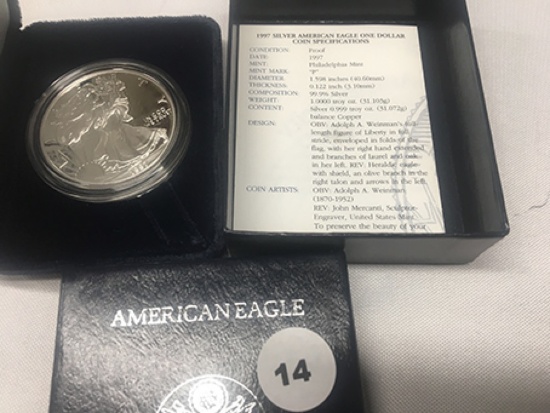 1997-P American Eagle Proof