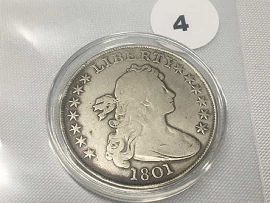 1801 Draped Bust Dollar